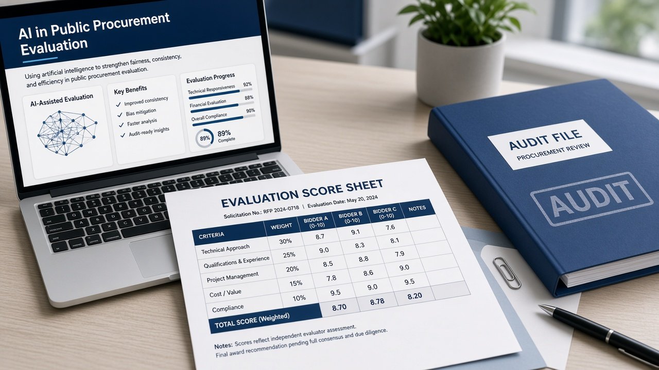 Keep the evaluation trail when you use AI in a procurement